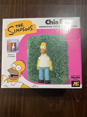 Homer Simpsons Chia Pet Handmade Limited Edition